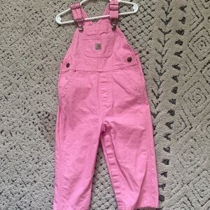 Carhartt Pink Kids Overalls